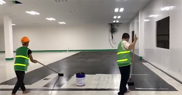 Giá sơn epoxy sàn nhà xưởng tại Quảng Ninh