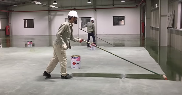 Thi công sơn lót epoxy hiệu quả cao
